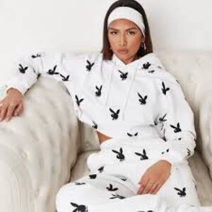 Playboy x Missguided White and black set